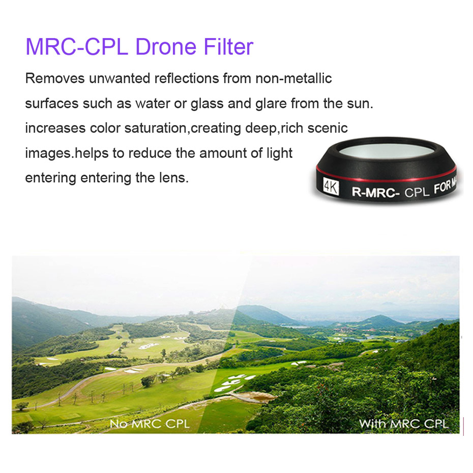 Filtr dronowy do Mavic Pro CPL – Dji Drone Mini 4 Pro recenzja i cena
